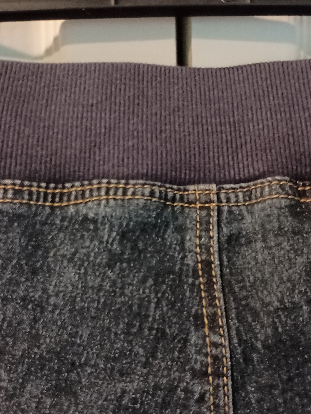 DG2 by Diane Gilman Dark Blue High-Waist Wide-Leg Jeans - Picture 7 of 9